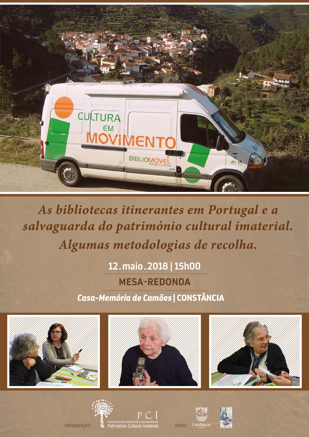 As Bibliotecas Itinerantes em Portugal e a salvaguarda do Patrimnio Cultural Imaterial. Algumas metodologias de recolha.