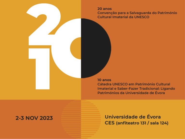 Cátedra UNESCO em património imaterial e saber-fazer tradicional, sediada na Universidade de Évora.